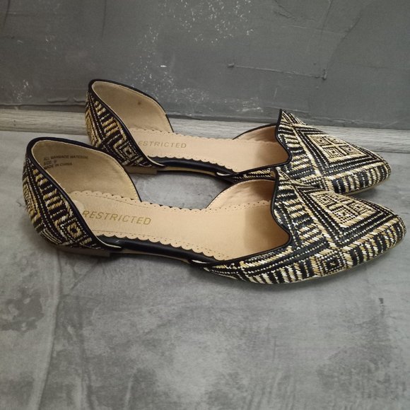 Restricted Boho Geometric Print Flat Woven Comfort Classic - Picture 2 of 8